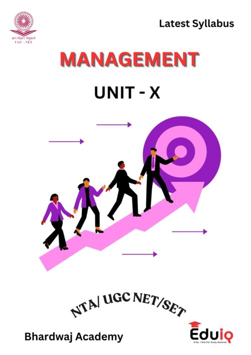 EduIQ Unit 6-10 Management Study Material Printed Notes by Bhardwaj Academy for UGC NET/SET JRF 2025-d