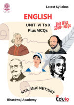 EduIQ English Literature Unit 6 to 10 Notes with 3050+ MCQs for UGC NET 2025