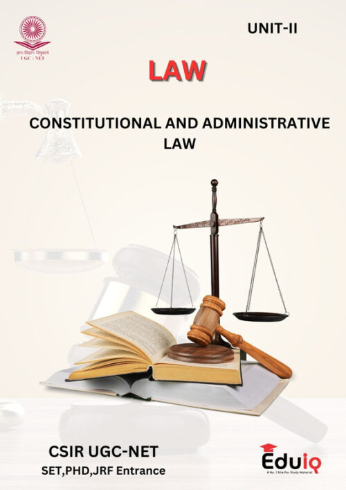 EduIQ Constitutional, Administrative & Public International Law Notes with MCQs for UGC-NET & PhD Entrance