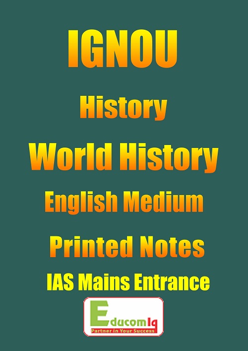 ignou-world-history-printed-notes-for-ias-mains-in-english