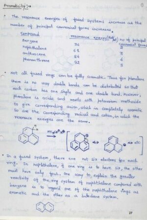 organic-chemistry-abhijit-agarwal- aromatic -handwritten-notes-ias-mains-a
