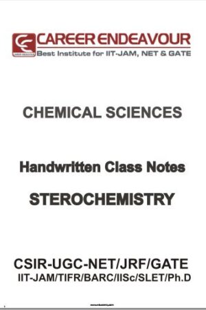 Organic Chemistry-Sterochemistry
