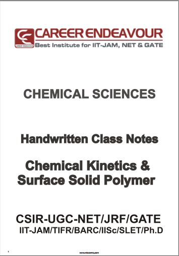 Physical Chemistry-Chemical Kinetics & Surface Solid Polymer