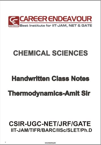Physical Chemistry-Thermodynamics