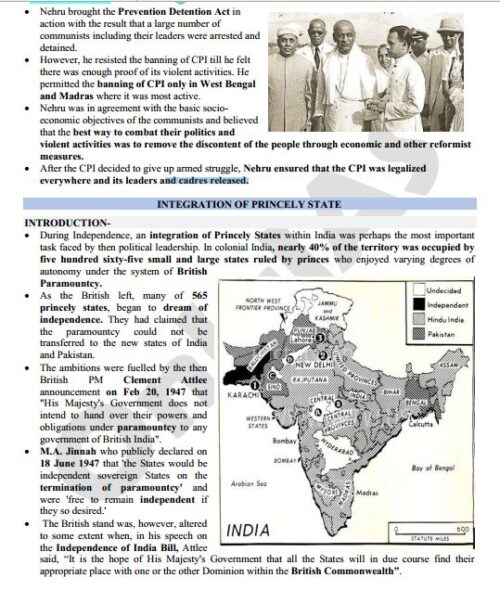 paper-1-Art-Culture-post-Independence-printed-notes-by-Only-IAS-for-Pre-cum-Mains-a