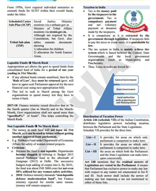 Only-IAS-paper-3-Indian Economy-part1-and-2-Printed-Notes-for-Pre-cum-Mains-g