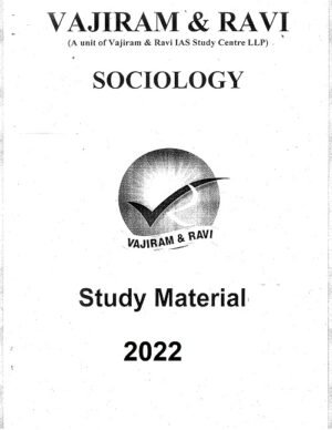 Mahapatra Sir Sociology Optional Notes by Vajiram and Ravi in English