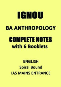 ignou-ba-anthropology-optional-notes-in-english-for-ias-mains-entrance-2022