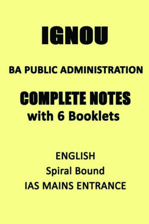 ignou-ba-public-Administration-notes-in-english-for-ias-mains-entrance-2022