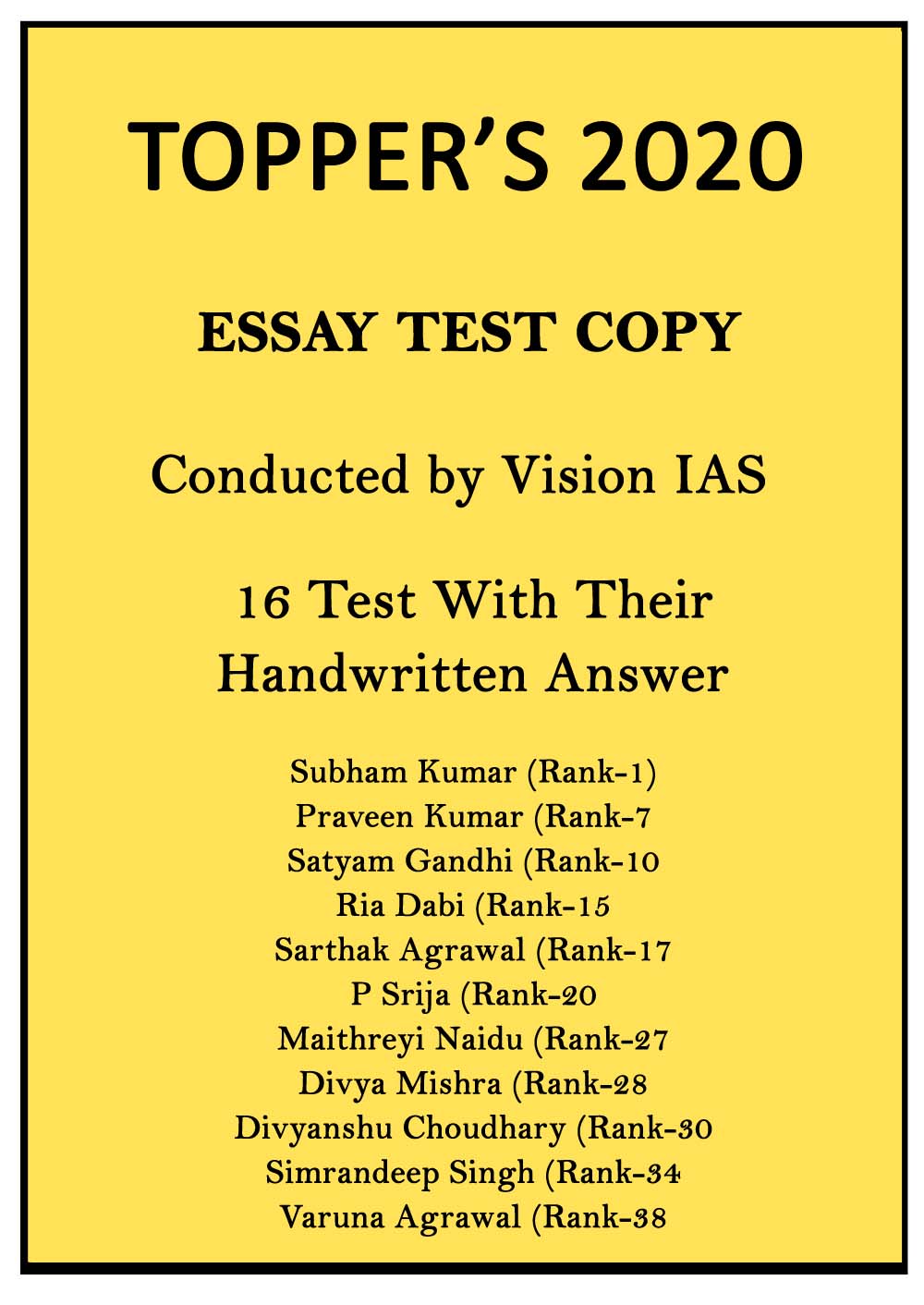 vision ias essay test series pdf