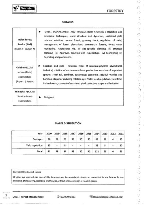 hornbill-forestry-printed-notes-of-paper-1-and-2-english-for-ias-mains-d