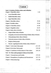 Evolution of Indian Culture and Civilisation Anthropology Printed Notes