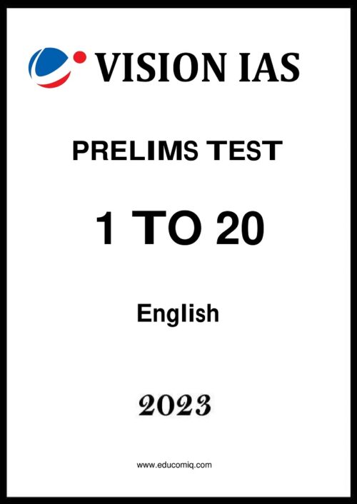 vision-ias-gs-pt-20-test- english-for-prelims-2023