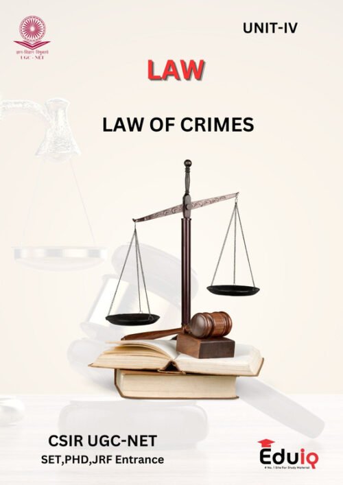 EduIQ Public International Law & Law of Crimes, Torts, and Consumer Protection Notes with MCQs – For CSIR UGC-NET, SET, PhD, JRF Exams-a