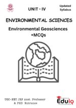EduIQ Environmental Science Unit 4 to 6 Printed Notes with MCQs for UGC NET, Assistant Professor, and PhD Entrance Exams 2025.