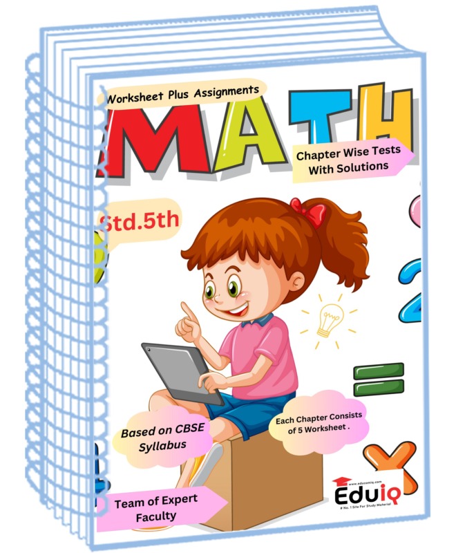 Worksheets Grade 5th Maths Science NCERT based