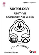 EduIQ Sociology Printed Notes with MCQs for UGC NET 2025 – 3 Booklets Covering Units 6 to 10-a