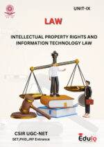EduIQ Law Printed Notes Units 6 to 10 with MCQs for CSIR UGC-NET SET PHD JRF Exam Preparation-c