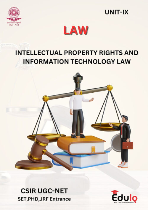 EduIQ Law Printed Notes Units 6 to 10 with MCQs for CSIR UGC-NET SET PHD JRF Exam Preparation-c