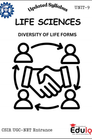 EduIQ Life Science Diversity of Life Forms Printed Notes for CSIR UGC-NET in English Medium