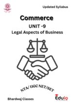 EduIQ Unit 6-10 Commerce Printed Notes with MCQs for UGC NET 2025 & Competitive Exams-c