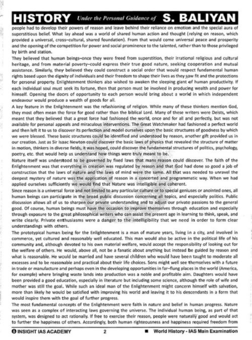 Insight IAS History Optional Paper 2 Notes by Baliyan Sir with GS SCORE 10 Test Series – English Medium-d