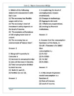 EduIQ Macro Economy Unit-II Notes by Bhardwaj Academy for NTA UGC NET/SET 2025 with MCQs-e