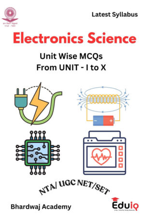 Electronics Science Unit 1 to 10 Printed Notes with MCQs by Bhardwaj Academy for UGC NET 2025