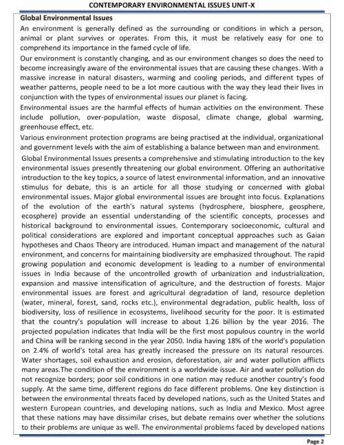 EduIQ Unit 9-10 Environmental Science Printed Notes for UGC NET, Assistant Professor, and PhD Entrance Exams 2025-d