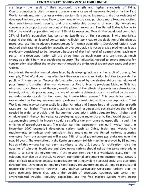 EduIQ Unit 9-10 Environmental Science Printed Notes for UGC NET, Assistant Professor, and PhD Entrance Exams 2025-e