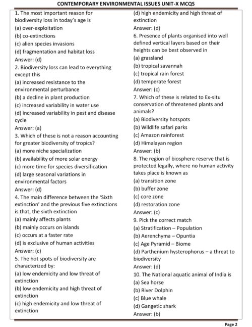 EduIQ Unit 9-10 Environmental Science Printed Notes for UGC NET, Assistant Professor, and PhD Entrance Exams 2025-h