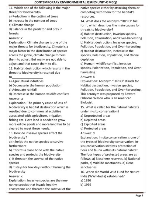 EduIQ Unit 9-10 Environmental Science Printed Notes for UGC NET, Assistant Professor, and PhD Entrance Exams 2025-i