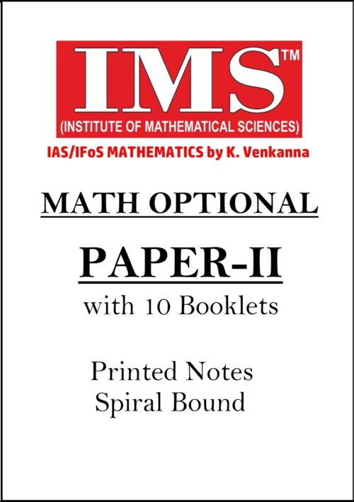 ims-math-optional-handwritten-notes-of-paper-ii-by-venkanna-sir-for-mains