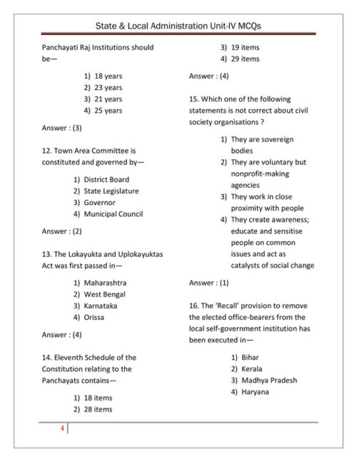 EduIQ Public Administration Printed Notes (Unit IV to VI) with PYQs for UGC NET 2025 & Competitive Exams-f