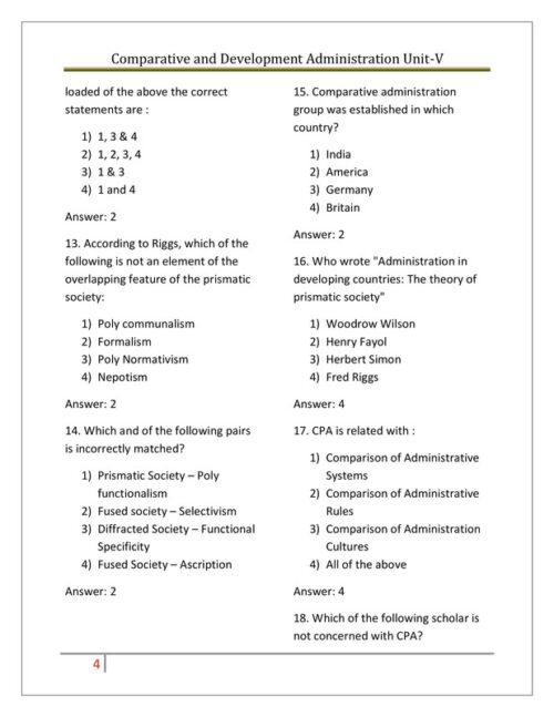 EduIQ Public Administration Printed Notes (Unit IV to VI) with PYQs for UGC NET 2025 & Competitive Exams-g