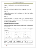 Unit-3 Superposition Theorem Electronics Science Printed Notes by Bhardwaj Academy for UGC NET/SET 2025-f