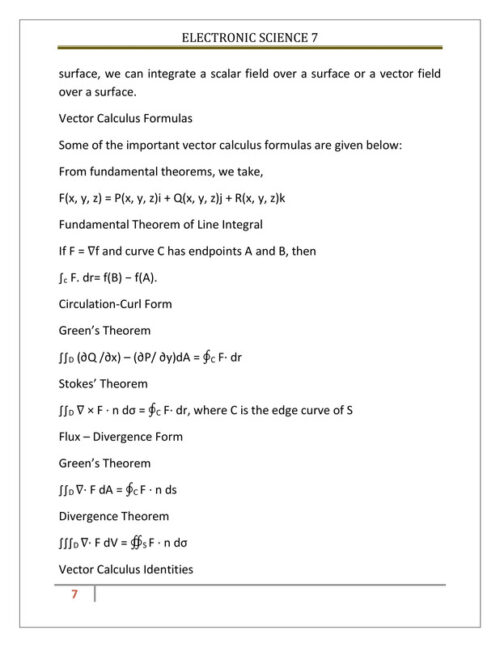 UGC NET Electronics Science Unit-7 Electrostatics Printed Notes by Bhardwaj Academy-D