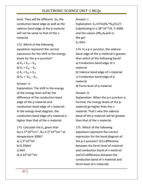 EduIQ Unit-1 Semiconductor Electronics Printed Notes by Bhardwaj Academy for UGC NET 2025-h