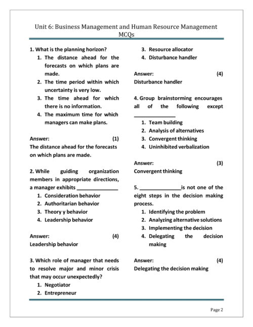 EduIQ Unit 5 & 6 Printed Notes for UGC NET Commerce with MCQs for Business Statistics, Research Methods, and HRM.-g