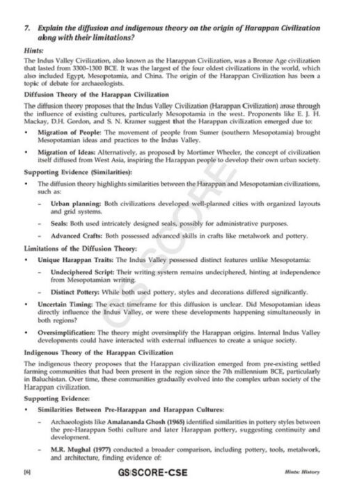 Baliyan Sir’s History Optional Paper-I Printed Notes with GS SCORE Mains Topical Test Series for UPSC-g