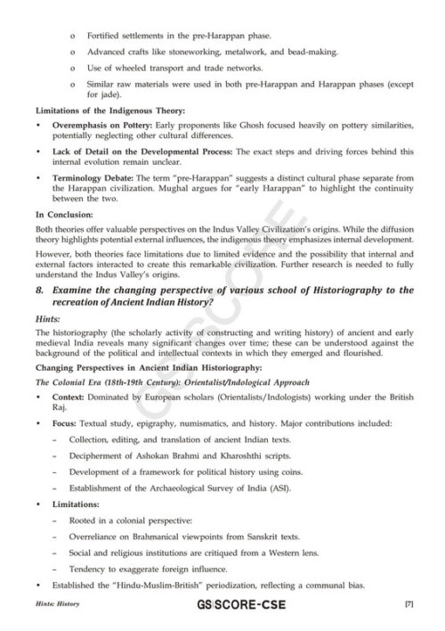 Baliyan Sir History Optional Notes with GS SCORE Test Series for UPSC Mains 2025-h