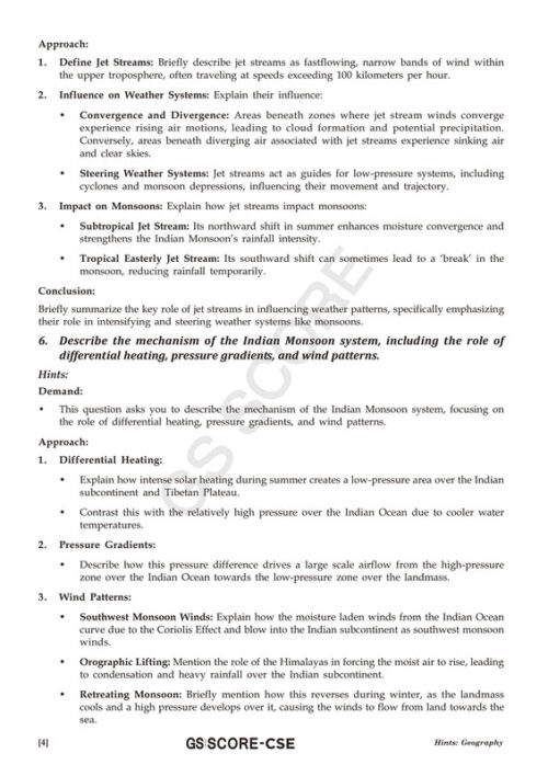 Indian Geography Optional Class Notes Paper 1 by Shabbir Sir with GS SCORE 5 Topical Test in English for UPSC Mains 2025-h