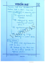 Vision IAS Topper Komal’s handwritten GS & Ethics Test Copy Notes cover – English Medium, Mains 2025-f