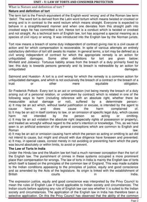 EduIQ Public International Law & Law of Crimes, Torts, and Consumer Protection Notes with MCQs – For CSIR UGC-NET, SET, PhD, JRF Exams-f