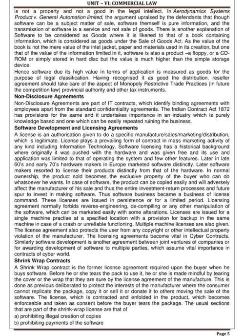 EduIQ Printed Notes – Law of Torts, Consumer Protection, Commercial & Family Law with MCQs for UGC-NET, SET, JRF & PhD Exams-e
