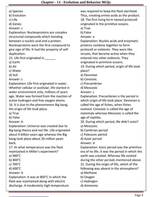 EduIQ Life Science Evolution and Behavior Printed Notes (English Medium) for CSIR UGC-NET