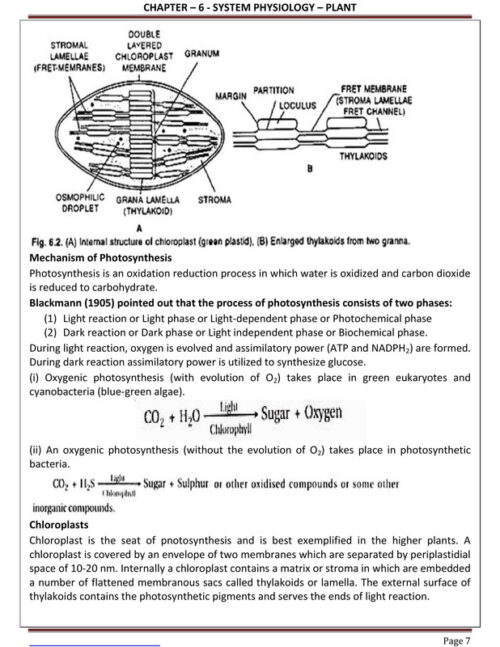 EduIQ Life Science System Physiology – Plant Printed Notes for CSIR UGC-NET & Competitive Exams
