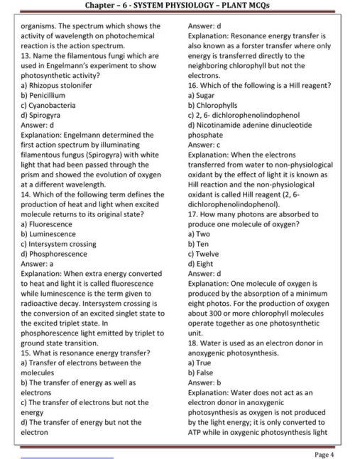 EduIQ Life Science System Physiology – Plant Printed Notes for CSIR UGC-NET & Competitive Exams