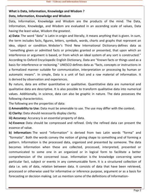 EduIQ Library Science Unit 1 to 3 Notes with MCQs for CSIR UGC NET SET JRF Exam-b