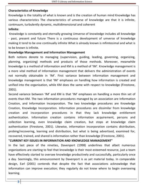 EduIQ Unit 4 to 6 Library Science Notes with MCQs and Answers for CSIR UGC NET SET JRF-c